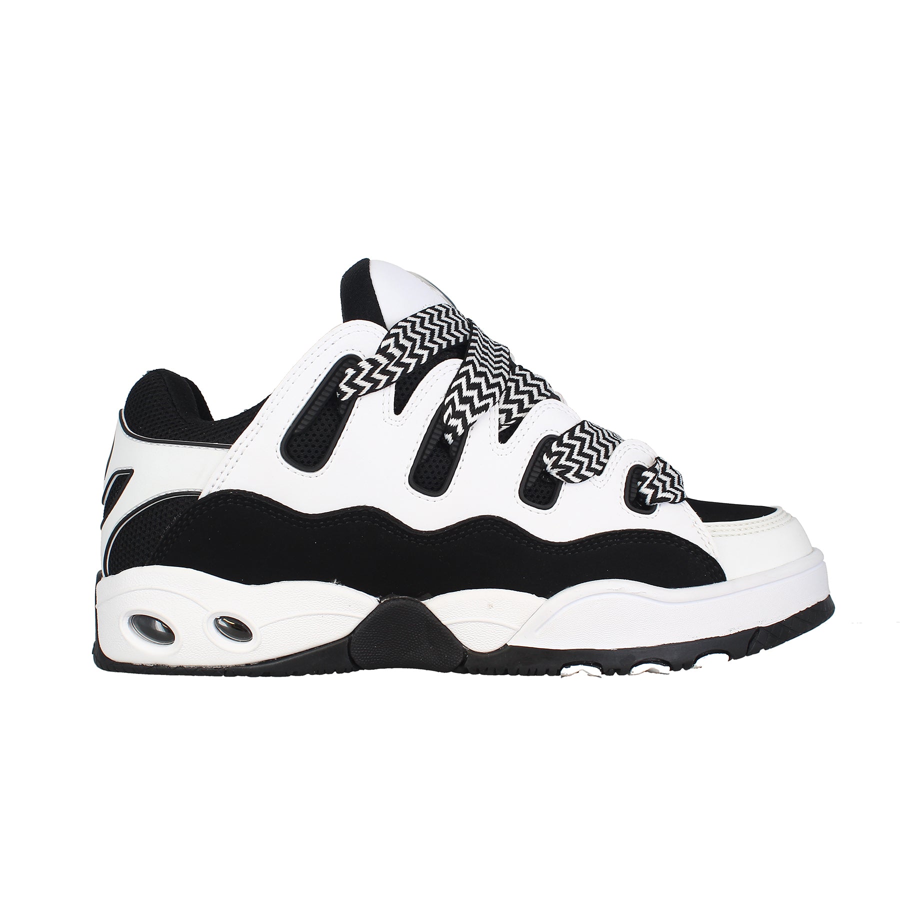 D3 OG Black/White/Zigzag – osirisshoes.com