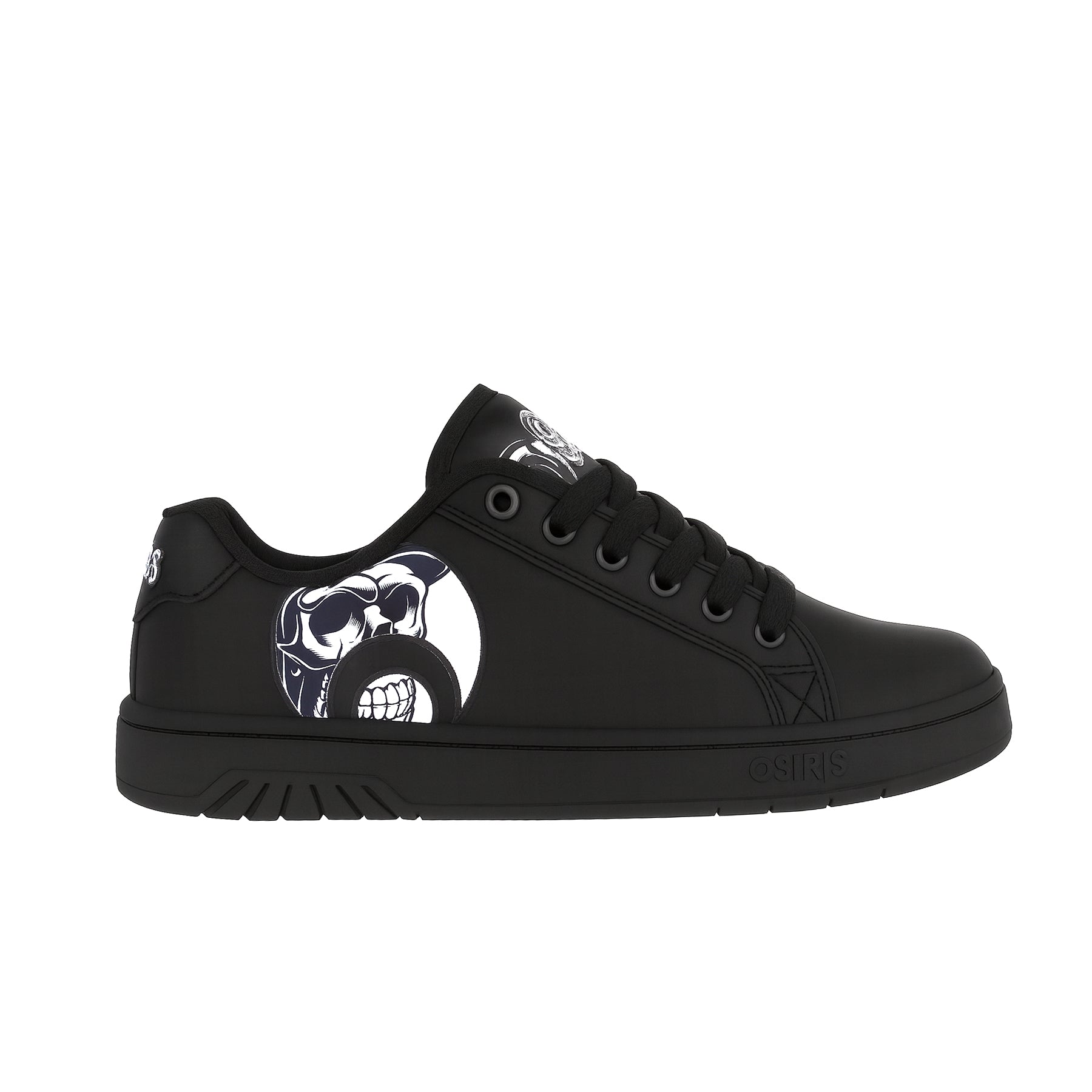 Troma ALT Black/White/Skull – osirisshoes.com
