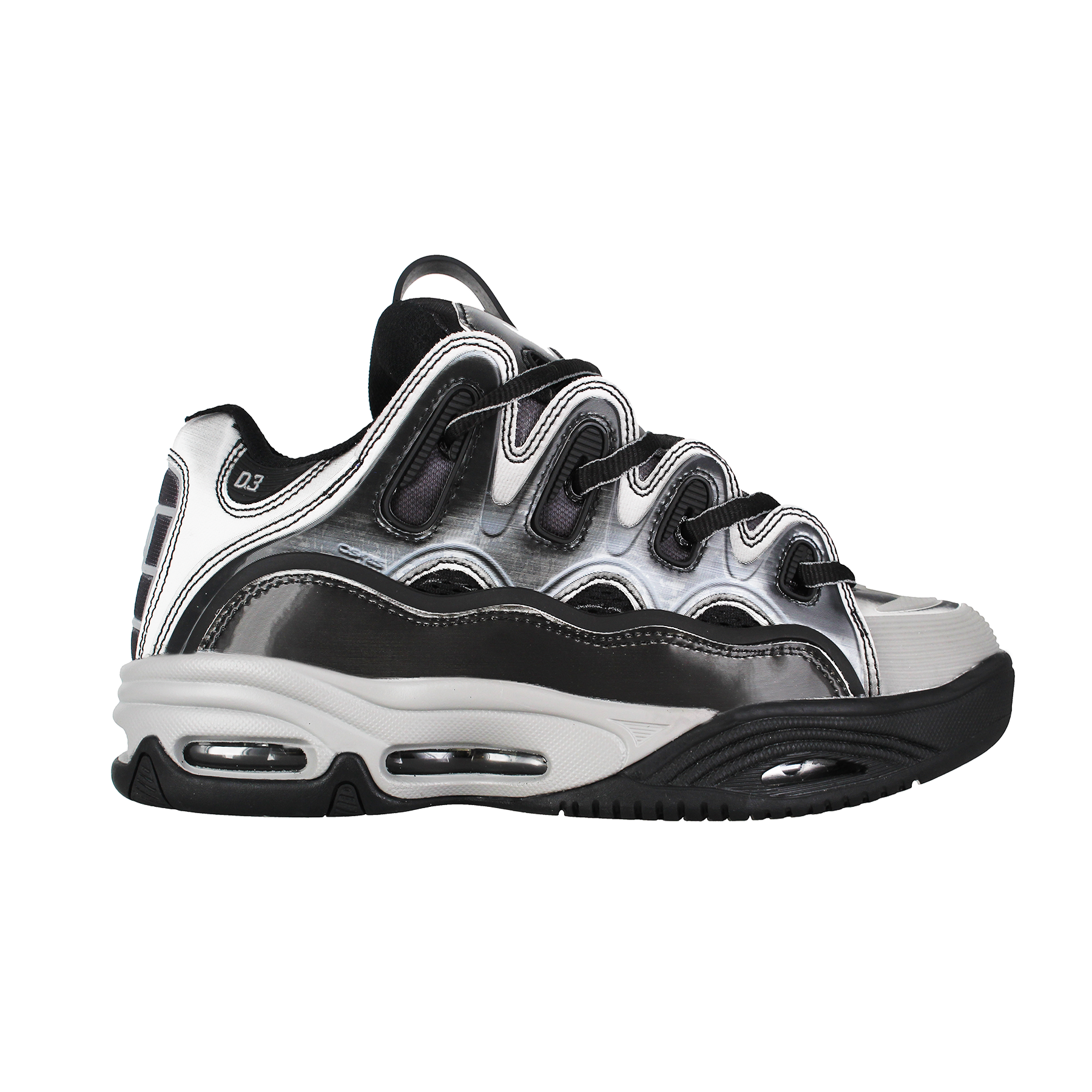 D3 2001 Silver/Black/Holo – osirisshoes.com