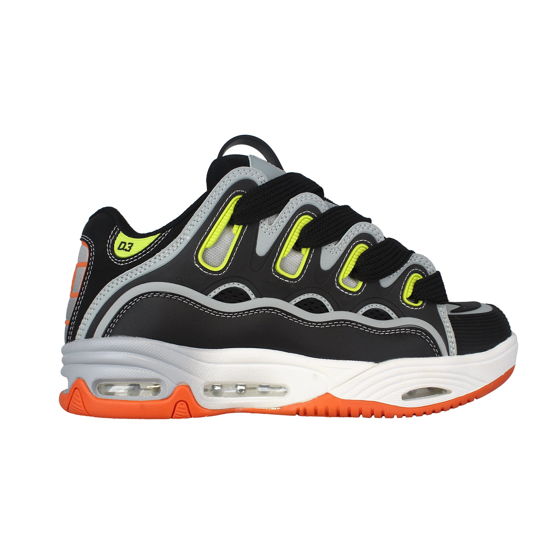 D3 2001 Black/Grey/Orange – osirisshoes.com