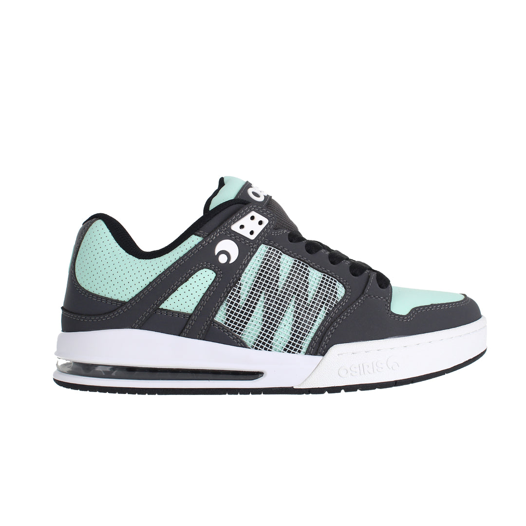 Pixel Charcoal/Mint/White