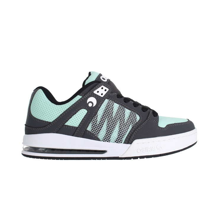 Pixel Charcoal/Mint/White
