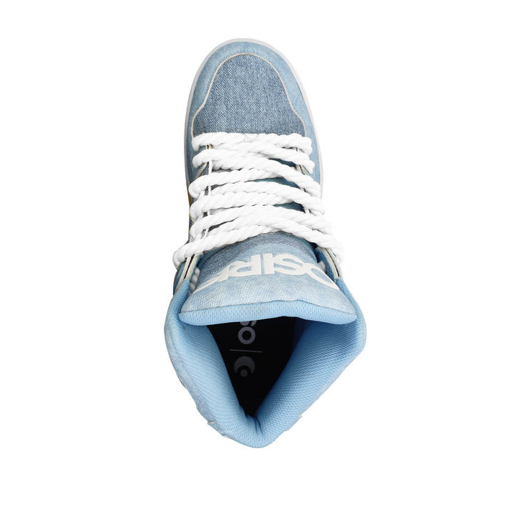 NYC 83 Clk Denim/White/White