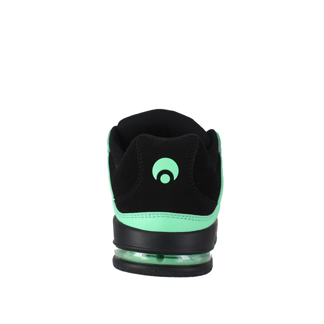 Pixel Black/Charcoal/Green Glow