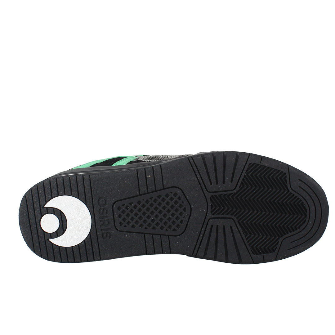 Pixel Black/Charcoal/Green Glow